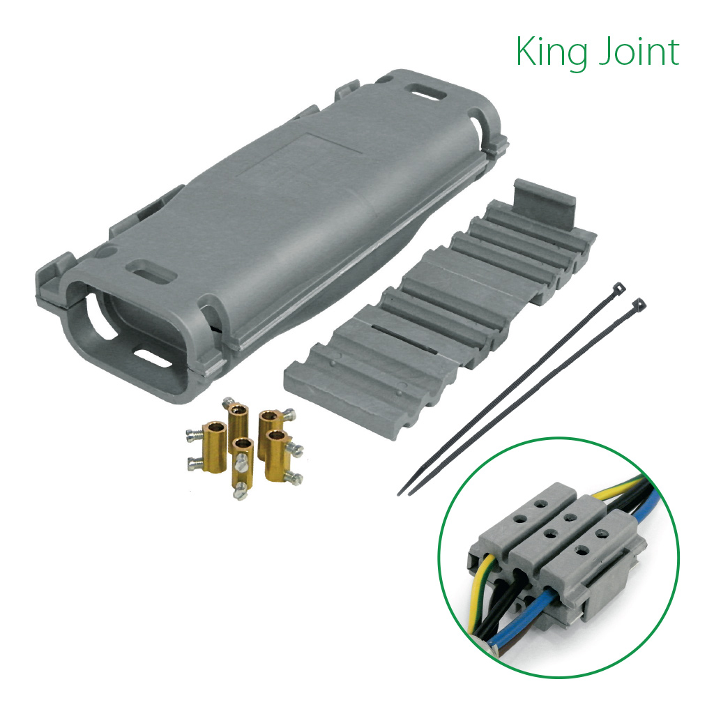 Raytech Joints King Joint manchon gel 0,6/1 kV 5 pôles