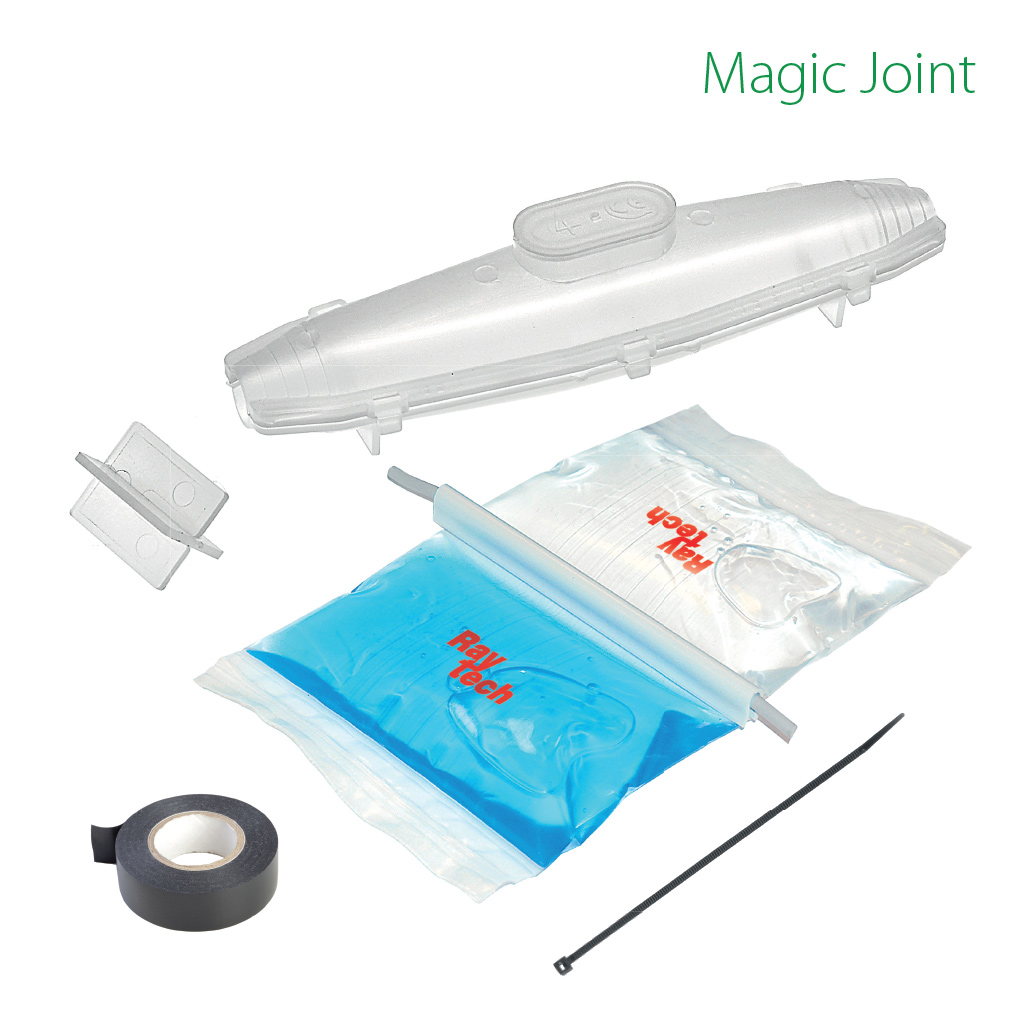 Raytech Joints Magic Joint manchon gel 1 kV réouvrable
