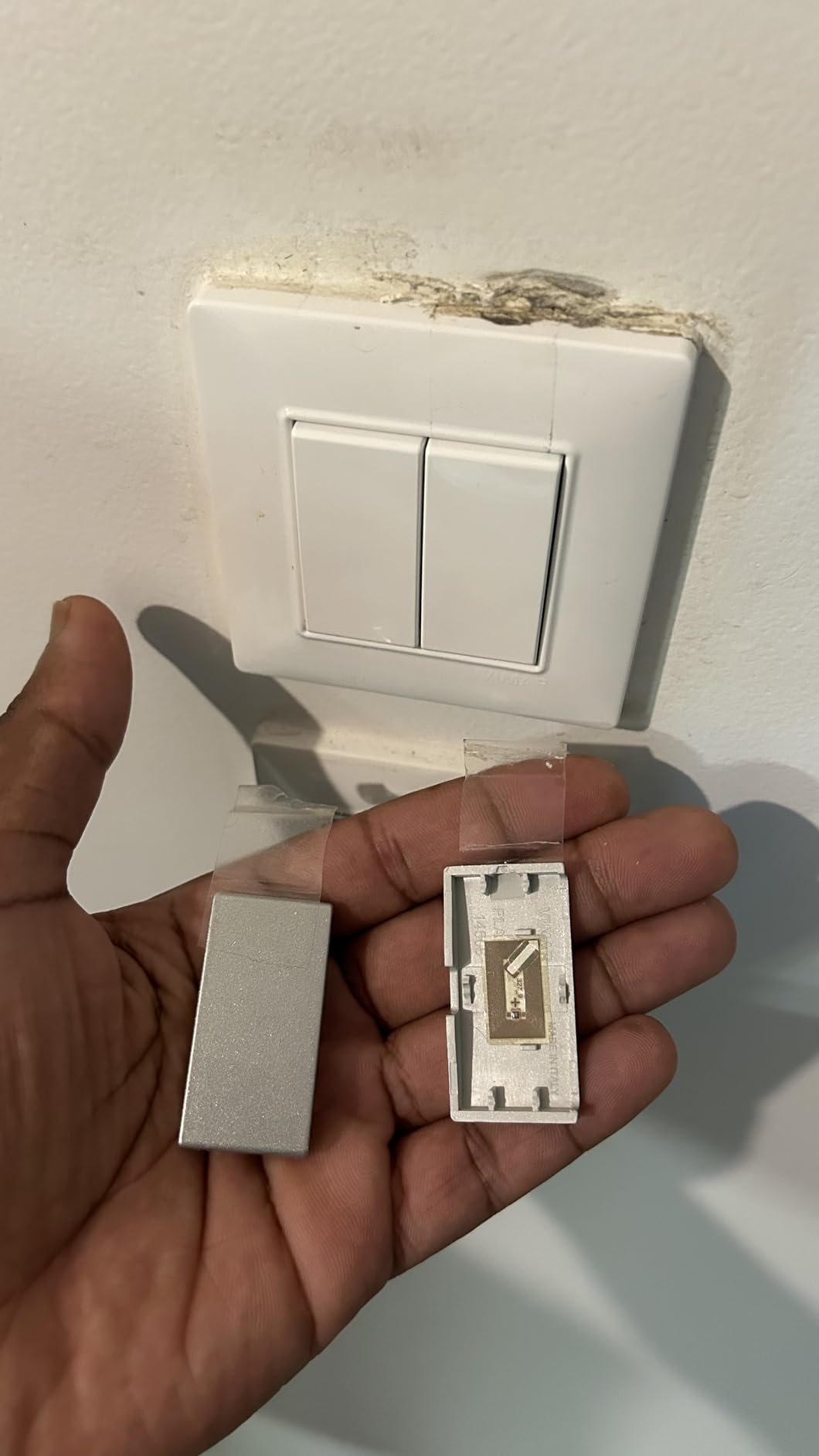 Vimar Plana 14506 Touche 1 module blanc lot 2 EnOcean