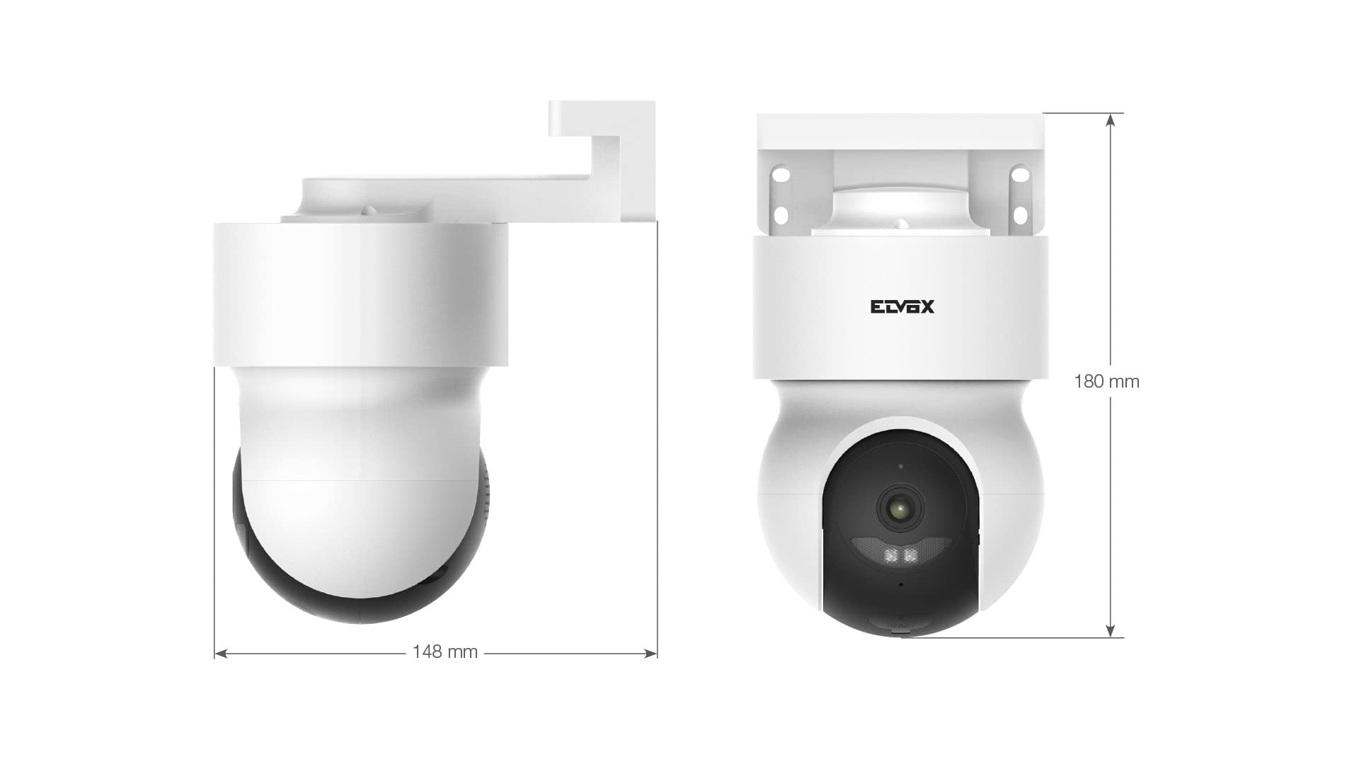 Vimar Composants 46241.030B caméra IP WiFi extérieure Full HD 2 Mpx