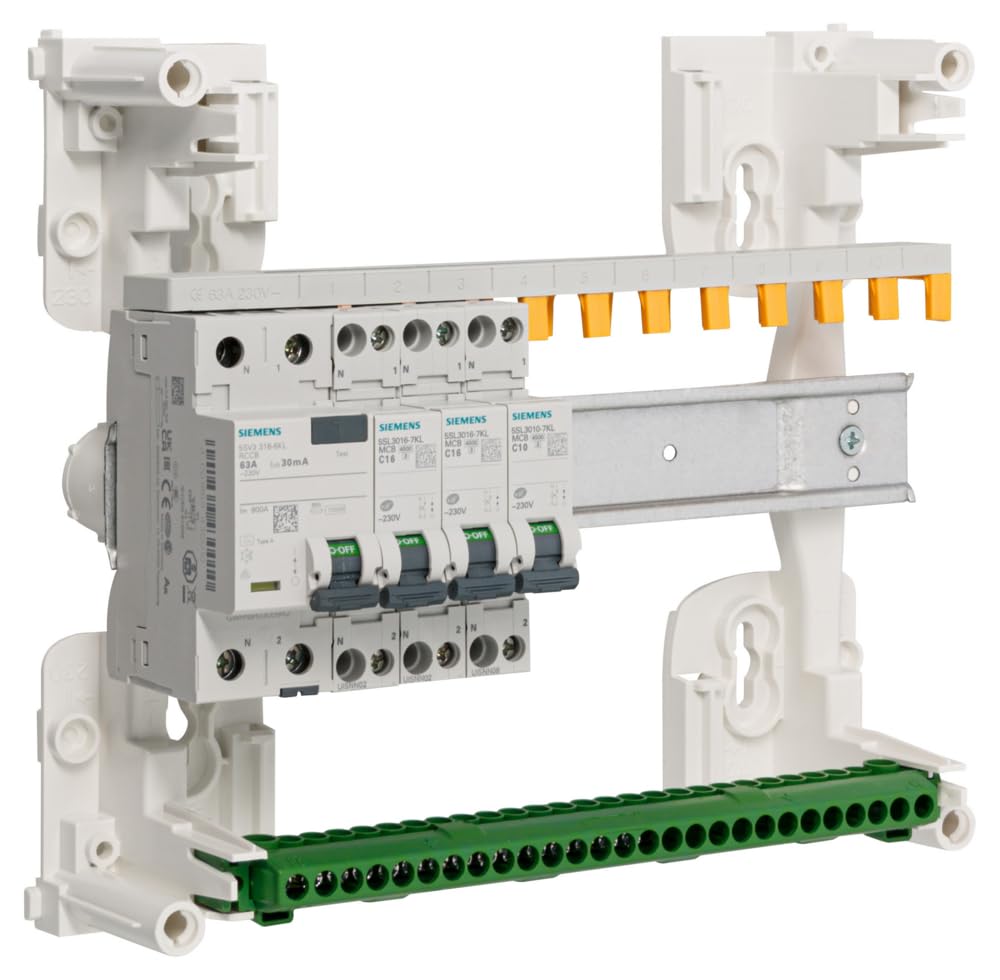 Siemens Tableau pré-équipé 1 rangée 63 A type A
