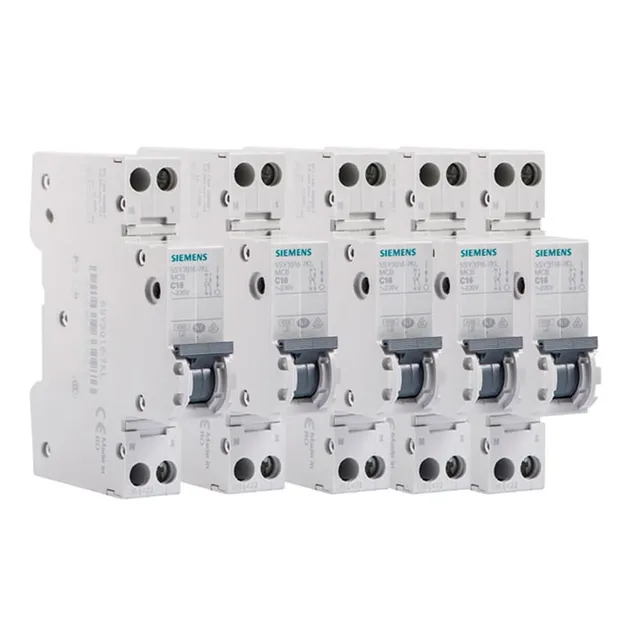Siemens SENTRON Disjoncteur 16A Phase+Neutre Lot 5 Courbe C