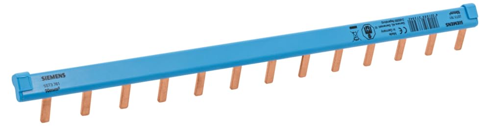 Siemens peigne réversible 13 modules bleu 63A