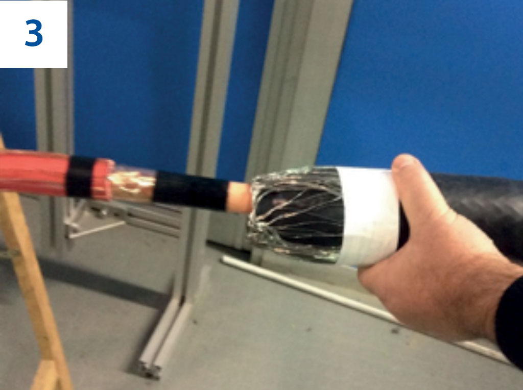 Raytech Singleblock jonction rétractable à froid 30 kV mono