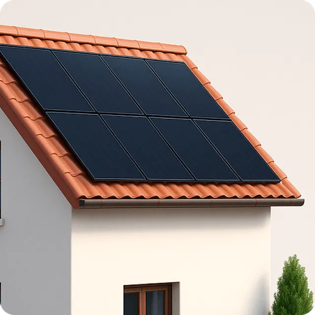 Beem Roof 10000W panneaux solaires toiture 10kW maison