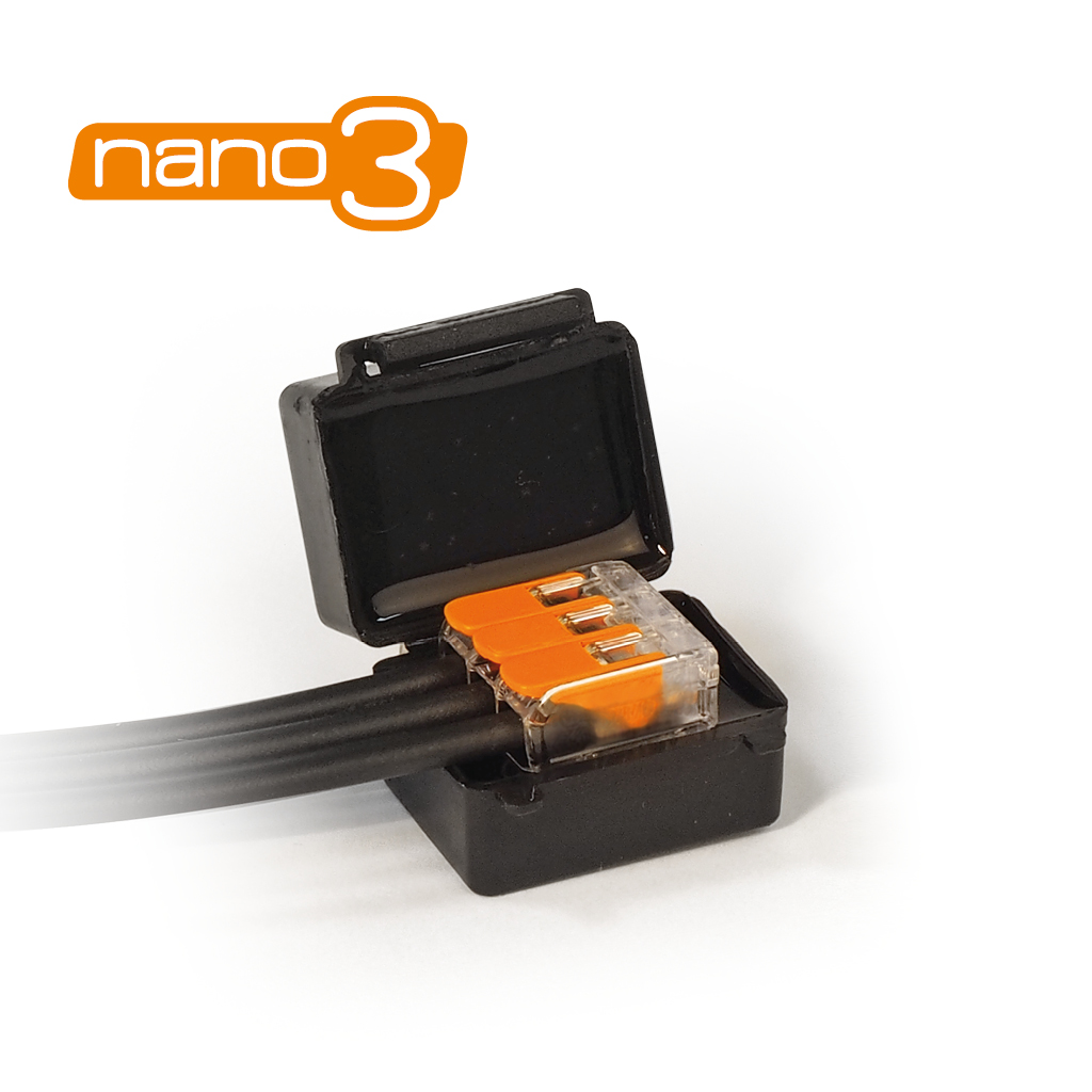 Raytech Nano Joint boîte gel étanche droite dérivation 1-4 mm²